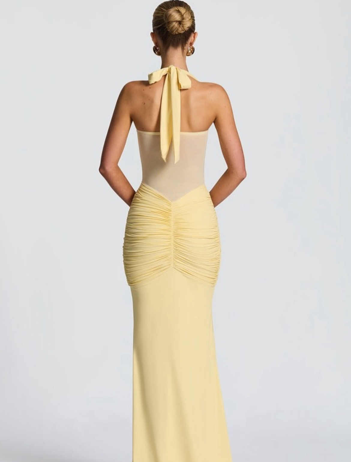 Vixen Maxi Dress - Lemon 3