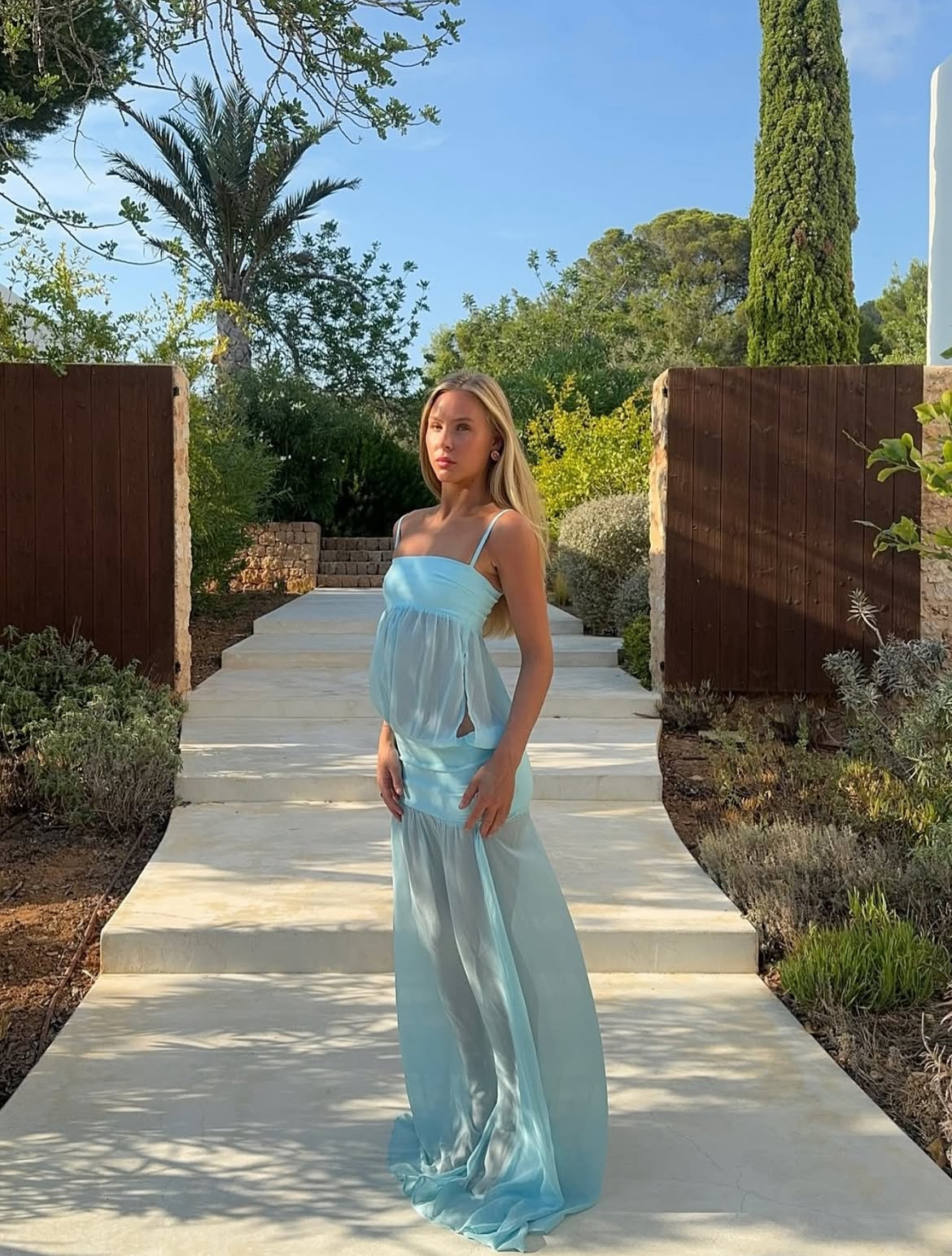 Gown - Aqua