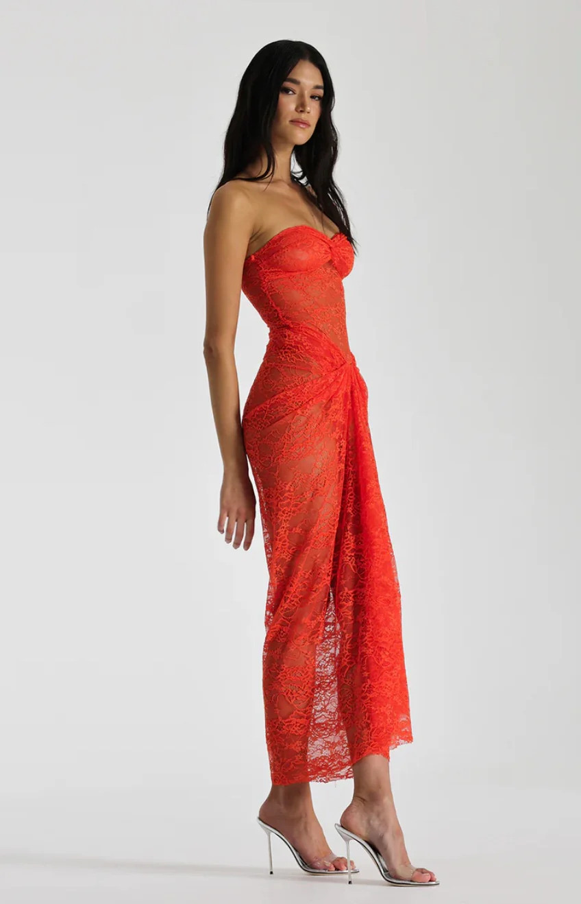 Naomi Dress - Tangarine 2