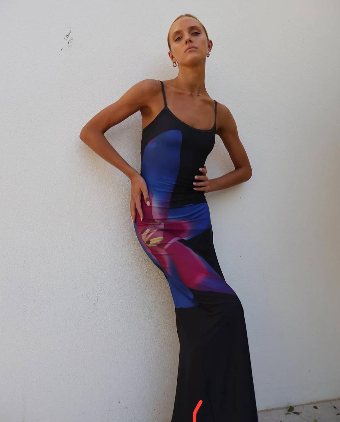 Addition the Midnight Lily Floral Slip