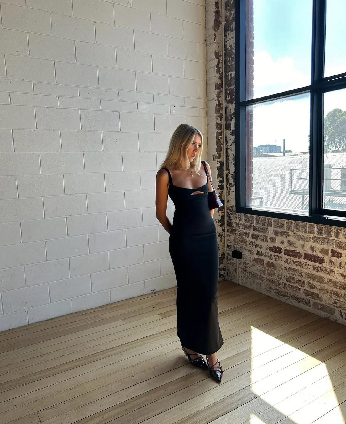 The Blanco Dress in Black 2