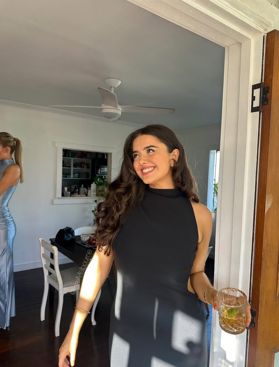 Ambre Gown in Black 2