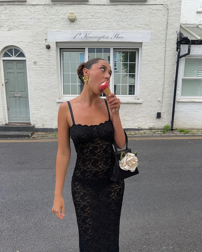 Margot Maxi Dress Black 3
