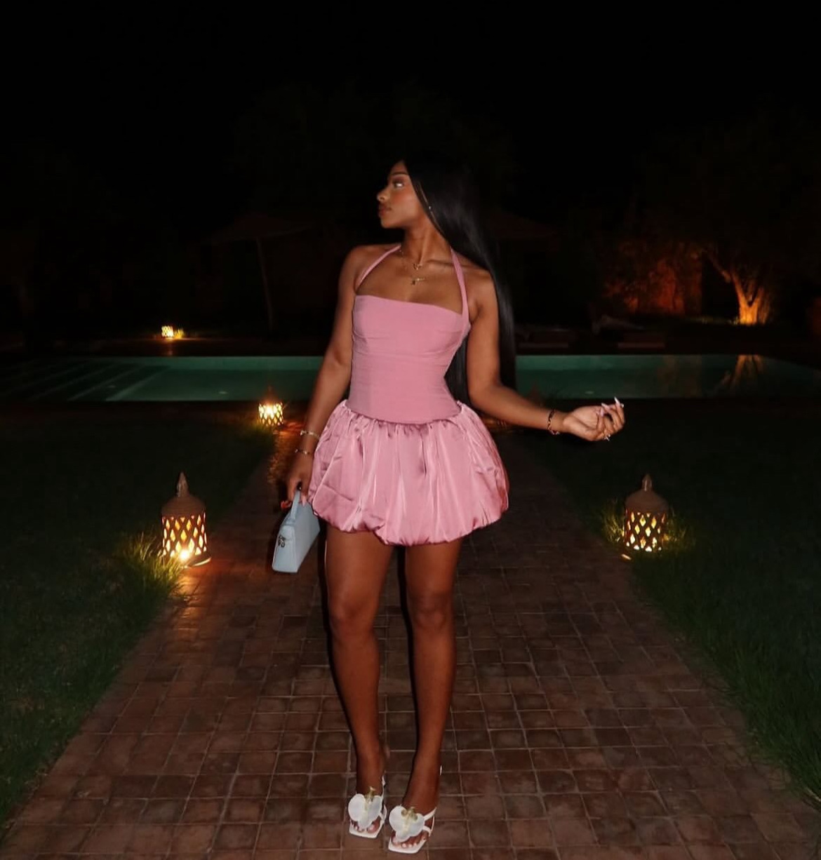 Ludmila Mini in Mauve the perfect