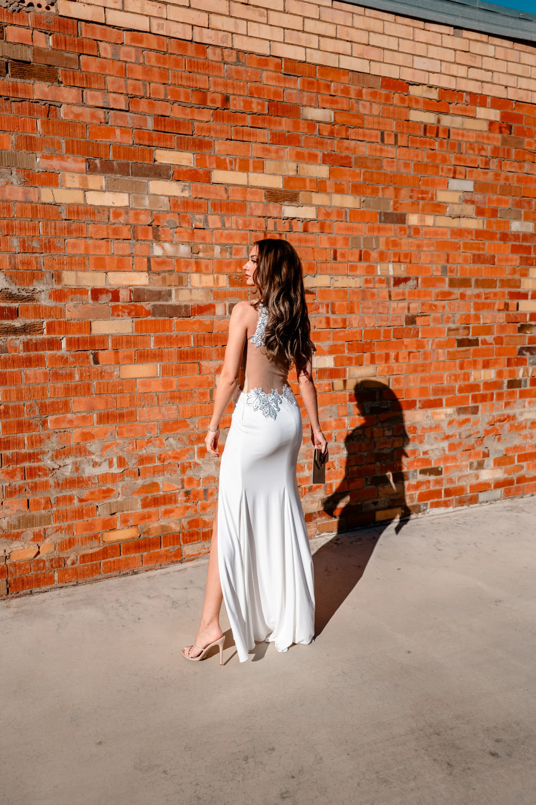 JOVANI 90723 White Embellished Dress 5