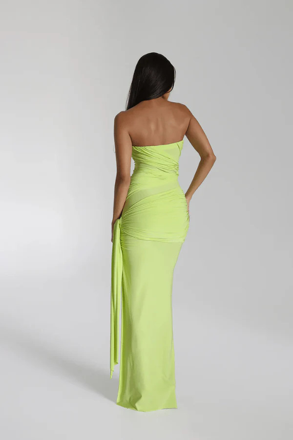 Miranda Gown in Lime 3