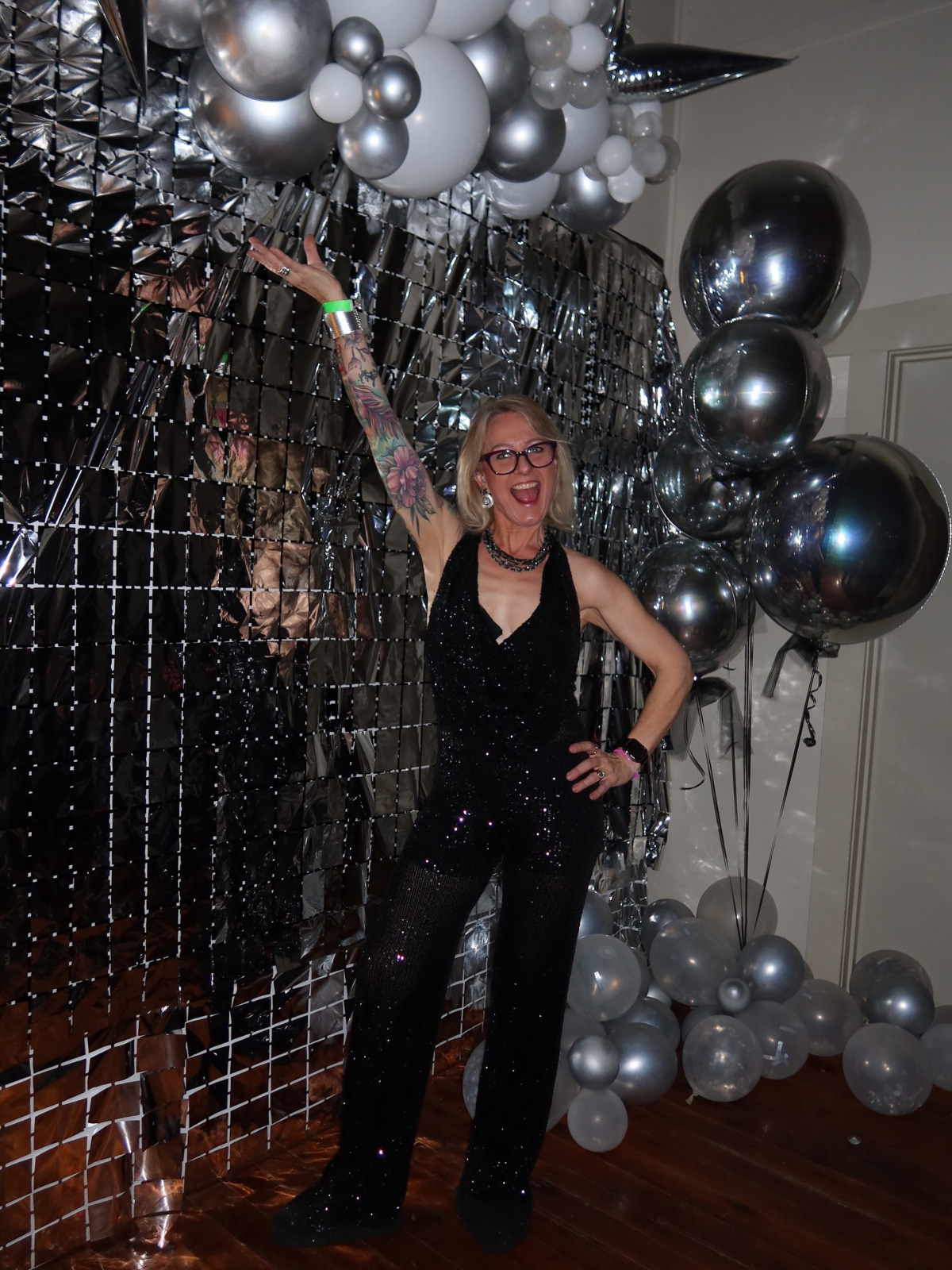 Fantasy Jumpsuit Black Sequin 3
