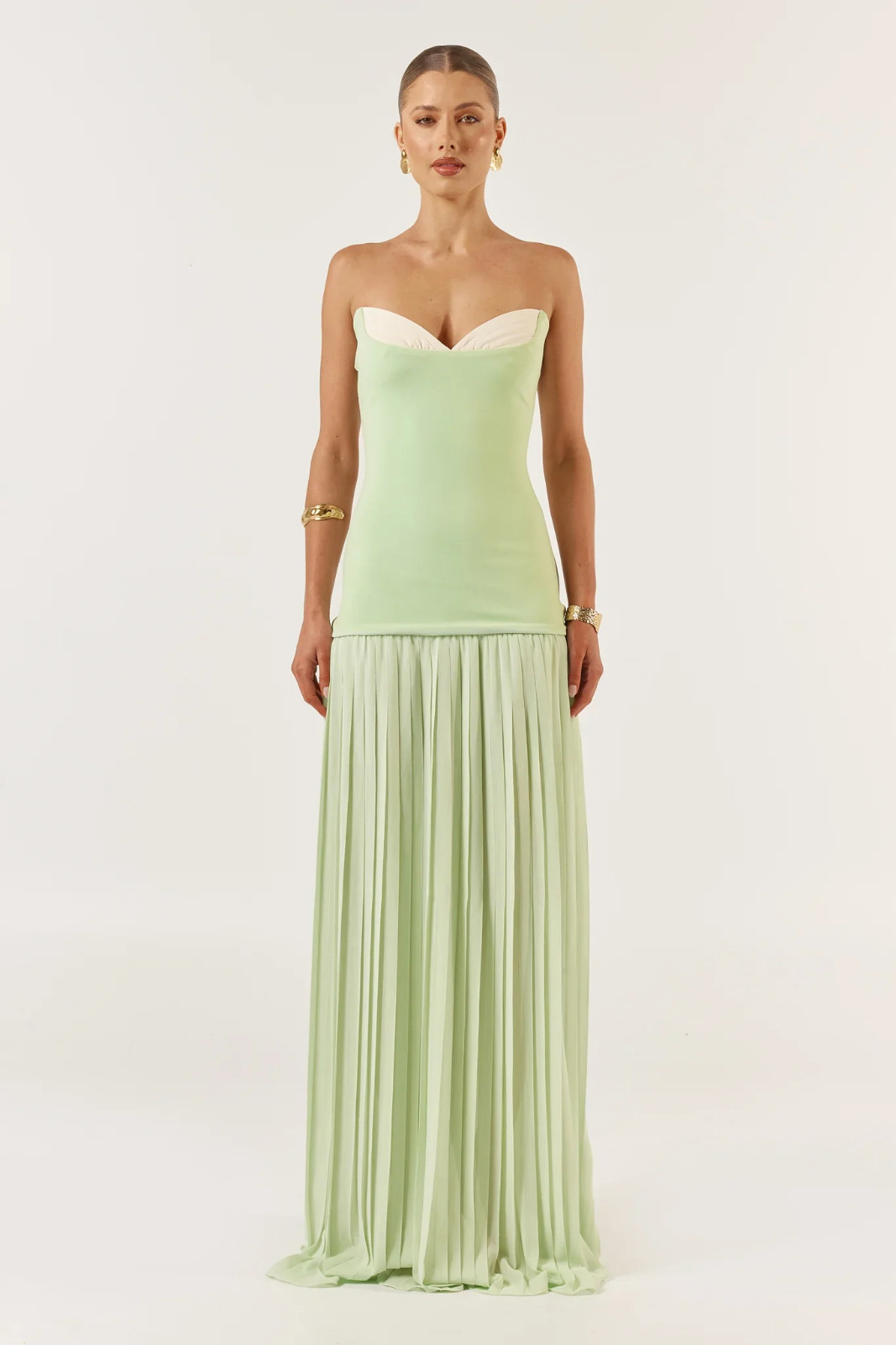 Nicolette Dress Mint 3