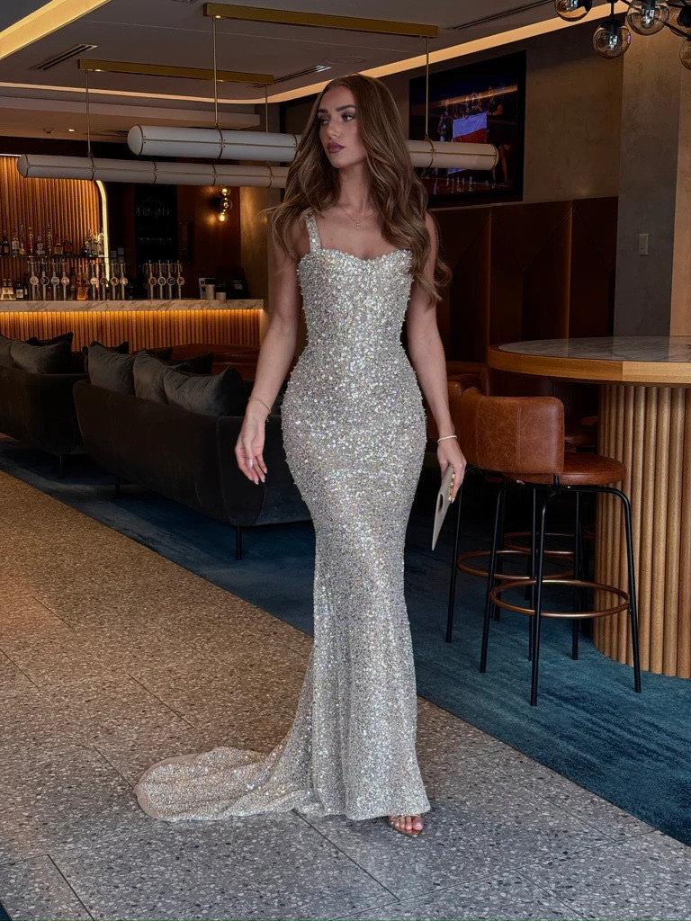 Celestial Shimmer Gown