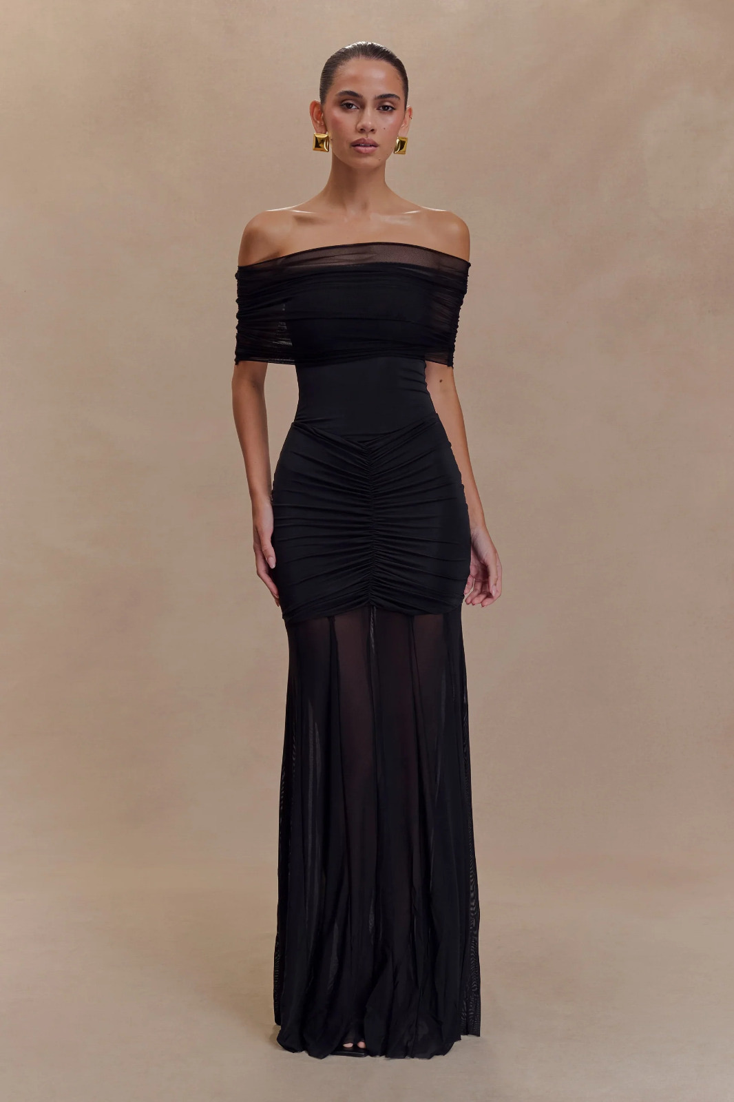 Caspian Maxi Dress Black