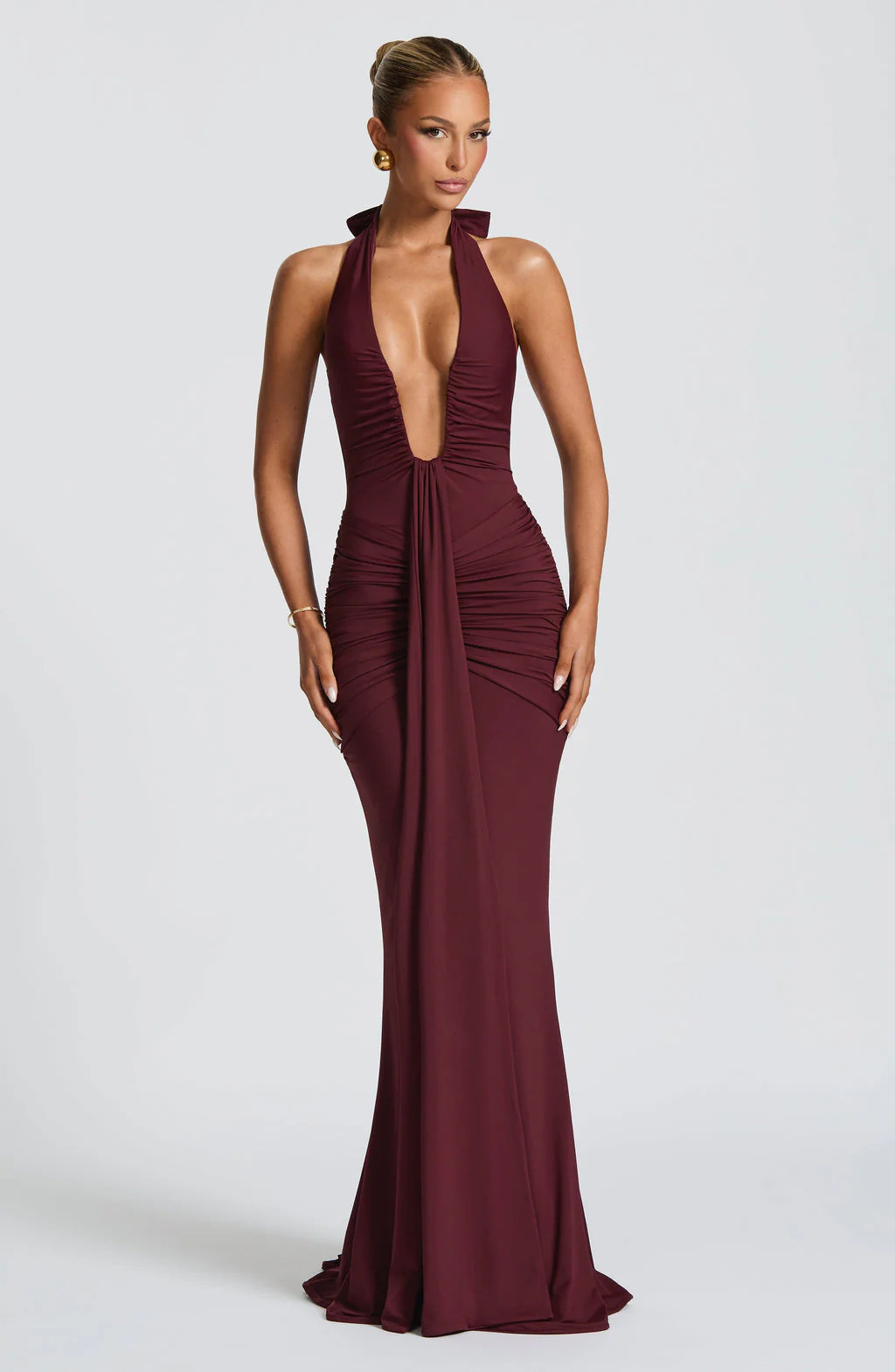 Rosetta Maxi Dress Cherry Lacquer 3