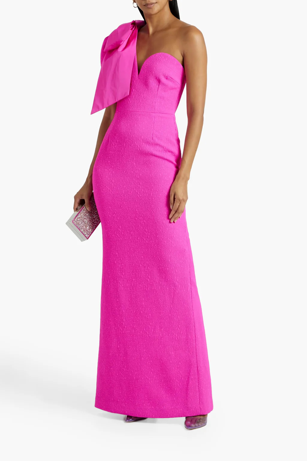 Cecily Gown Hot Pink