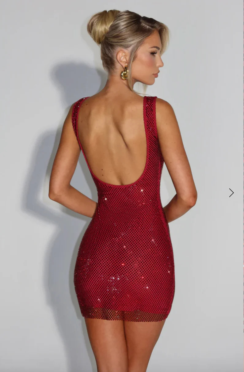 Petra Mini Dress Wine 2