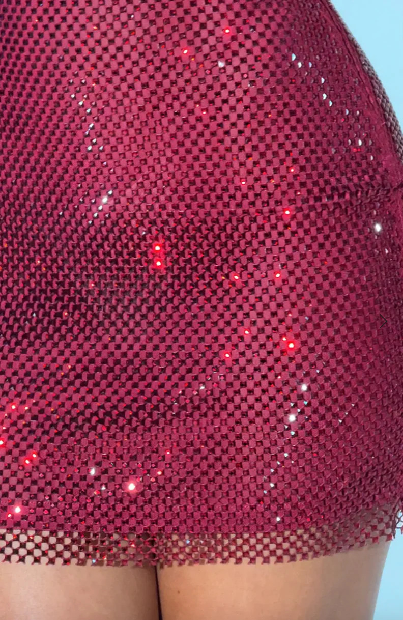 Petra Mini Dress Wine 3