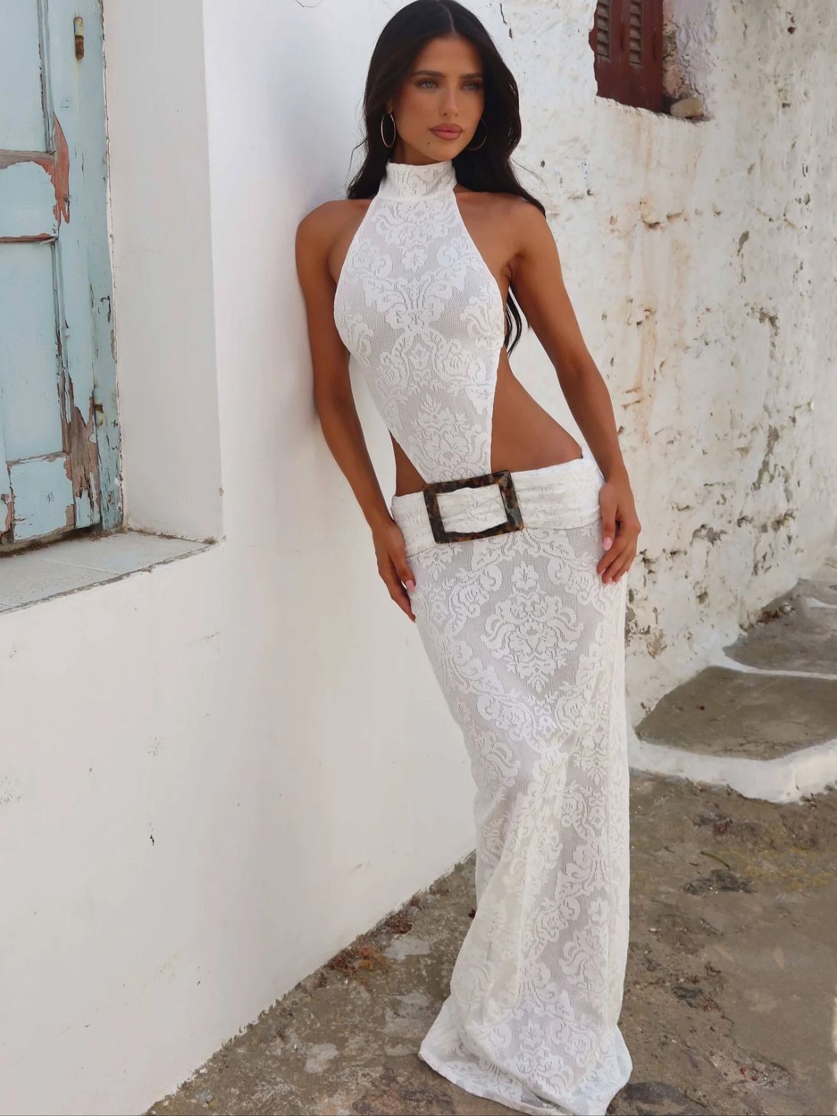 Outcast white maxi dress