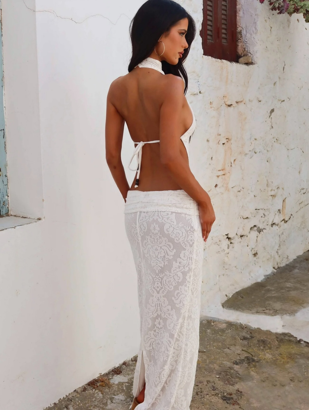 Outcast white maxi dress 2