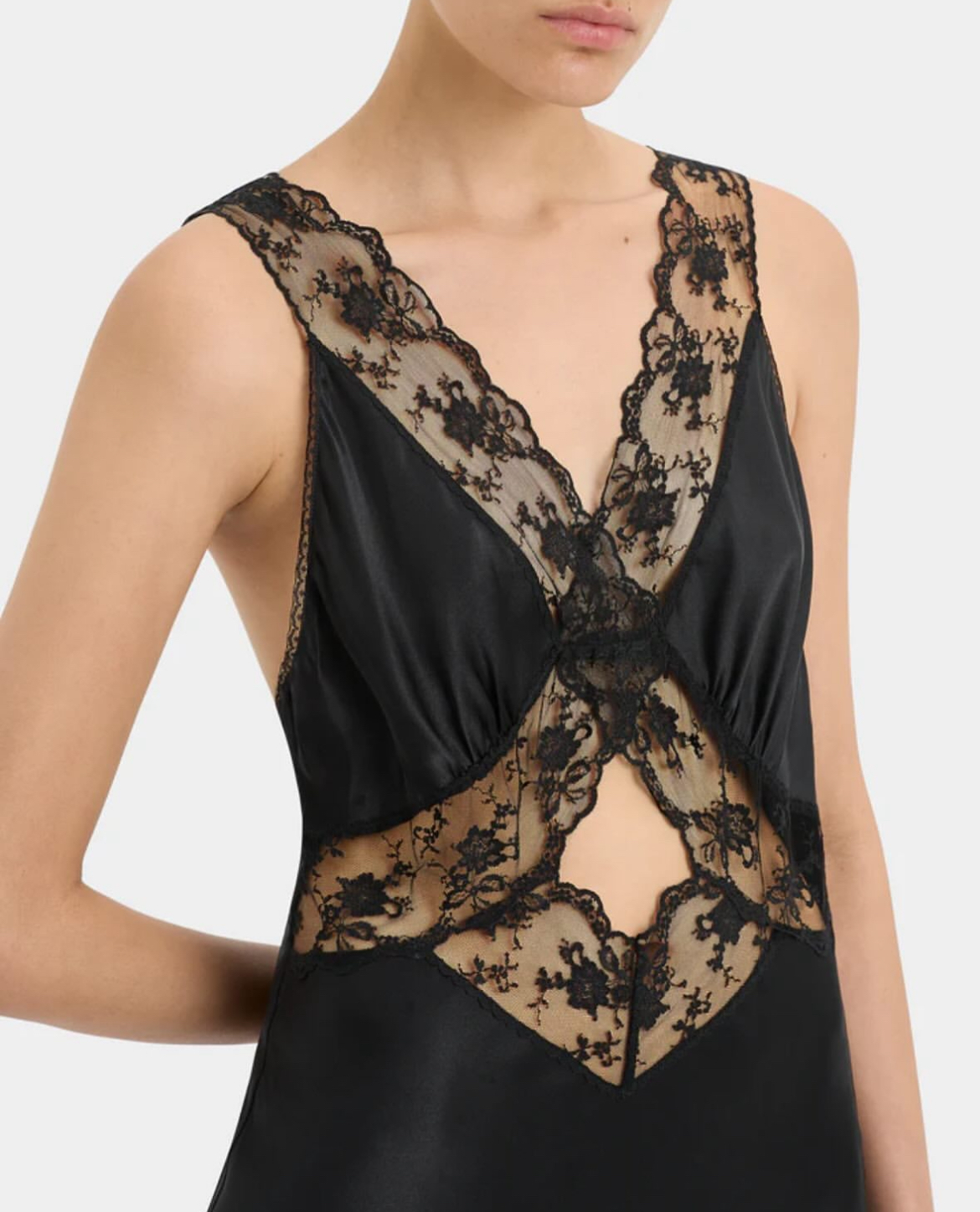 SIR 🖤Aries Cut Out Gown in Black 3