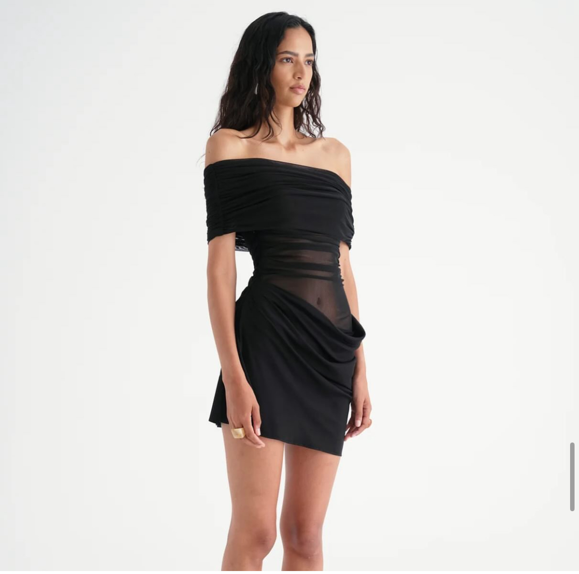BENNI. Nico Off Shoulder Mini Dress 3