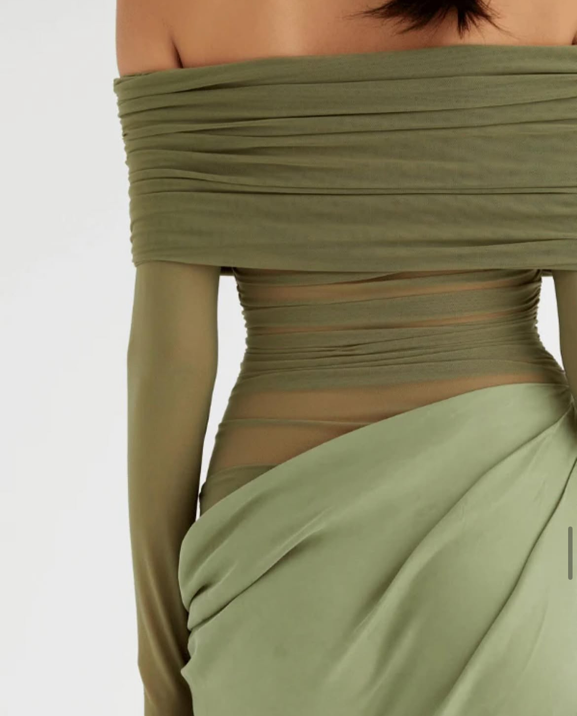 BENNI. Yasmin Off Shoulder Maxi Dress