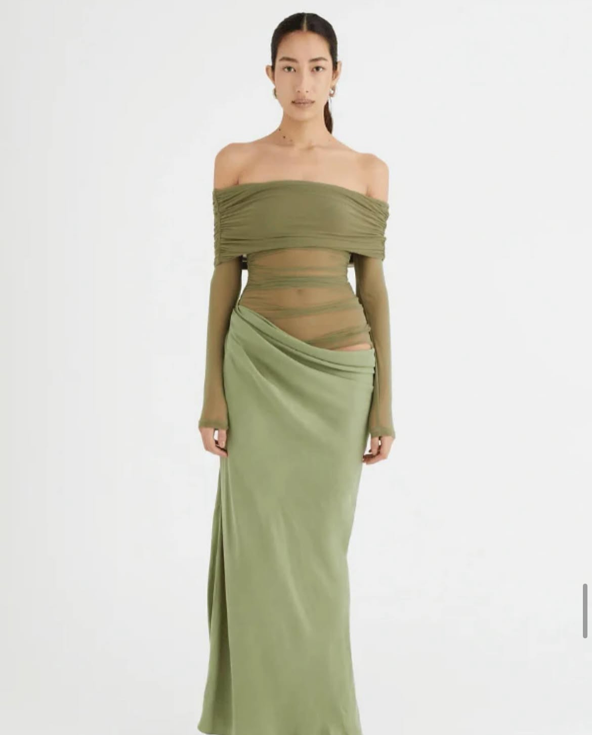 BENNI. Yasmin Off Shoulder Maxi Dress 2