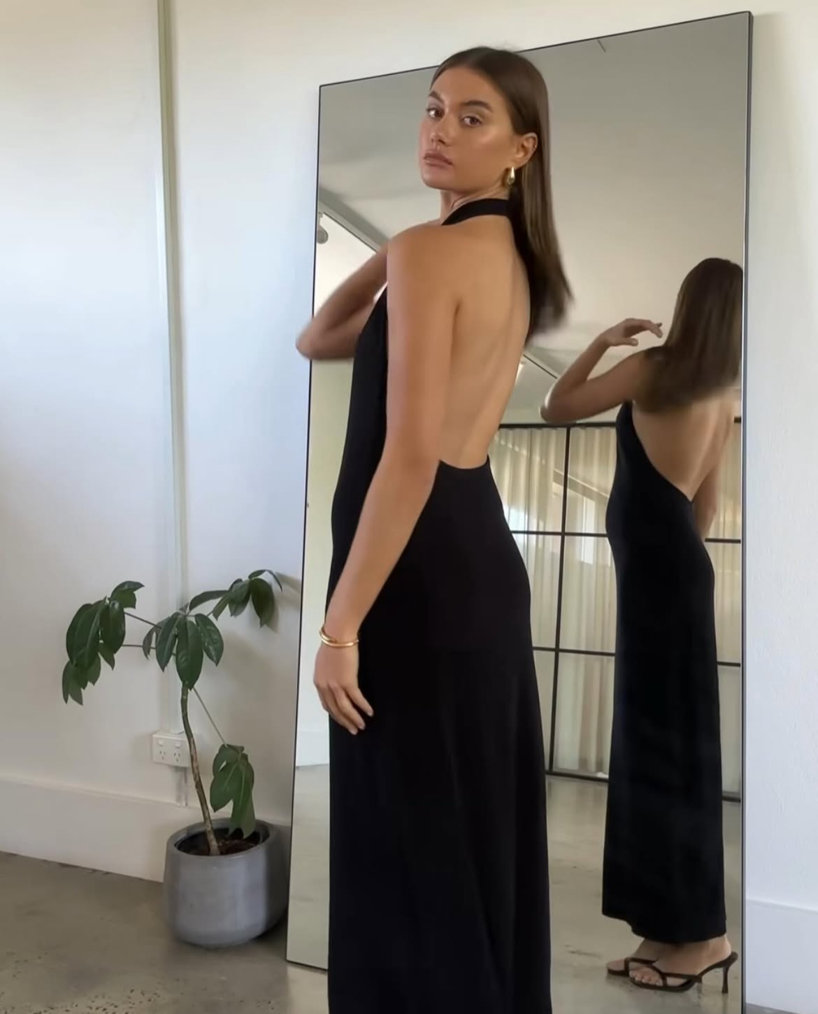 KOOKAÏ 🖤 Erica Halter Dress in Black 3
