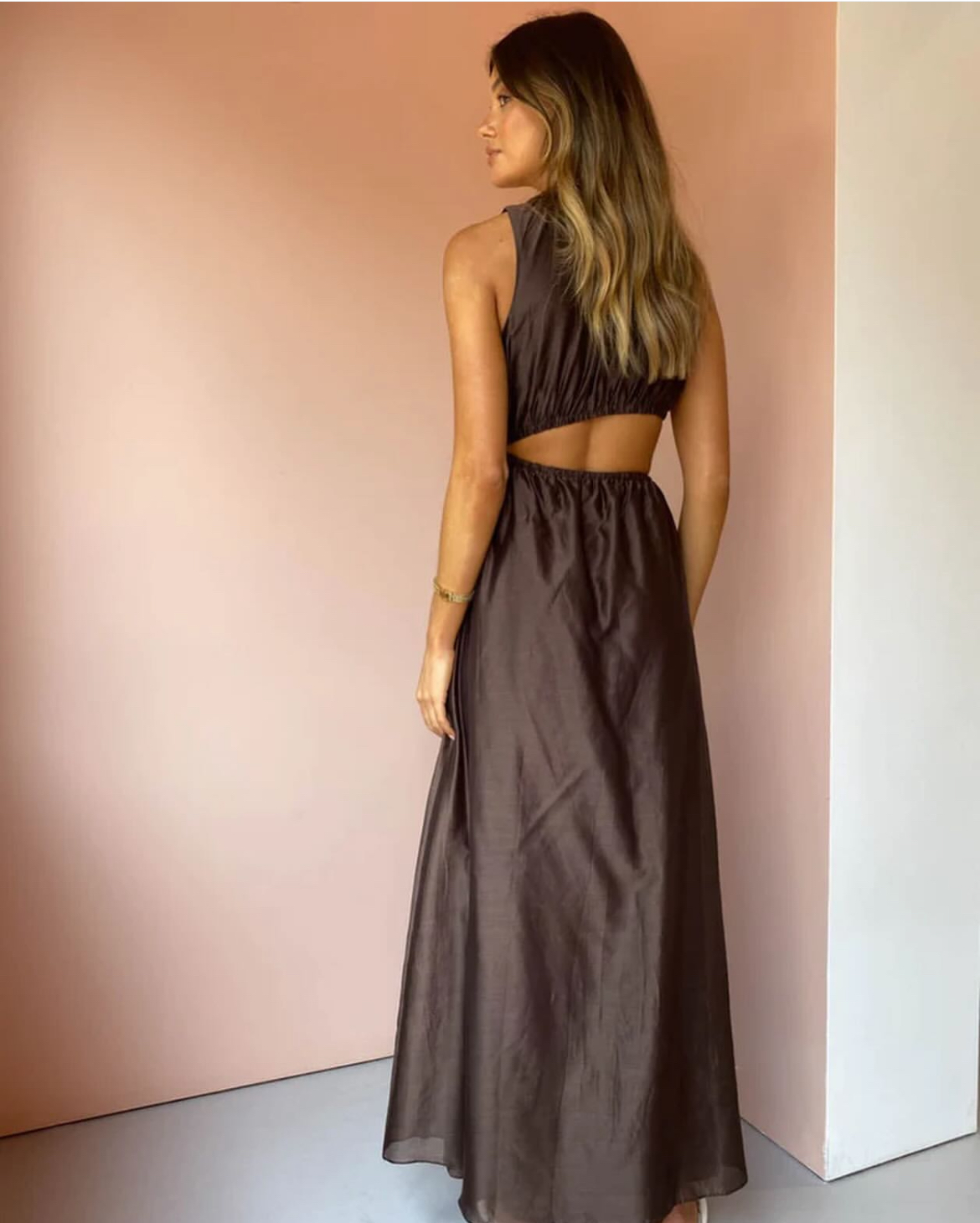 SIR 🤎 Anje Asymetrical Cut Out Dress 3