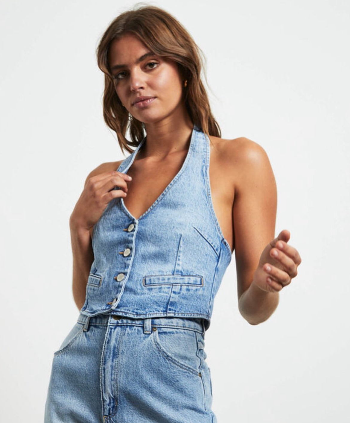 Double denim obsessed at the moment ❤️‍🔥ROLLAS 2