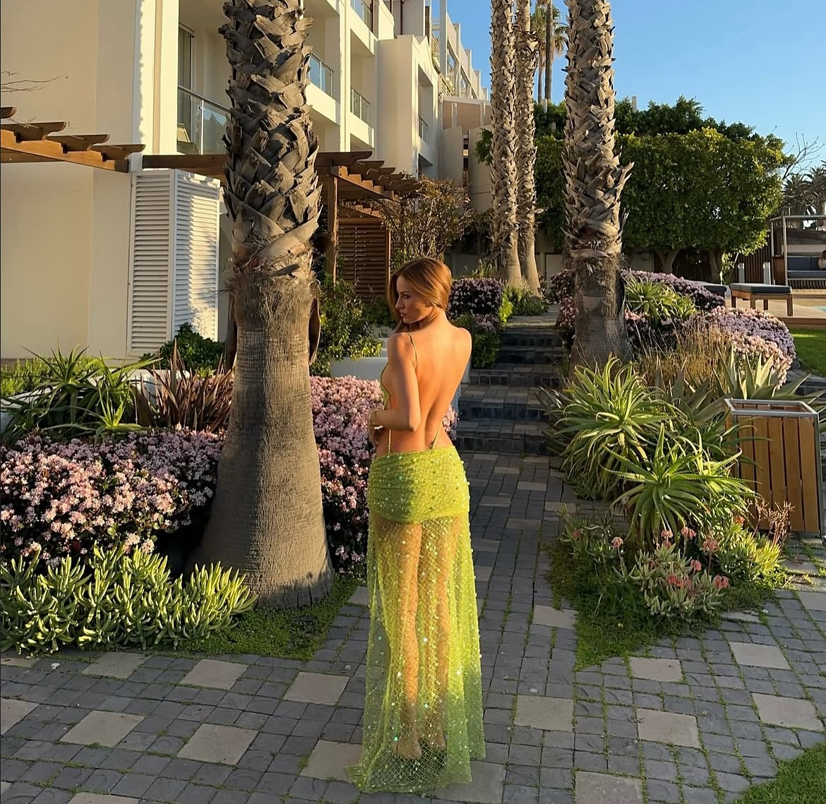 Stellar Asymmetric Hand Beaded Maxi Dress - Jaded london 3