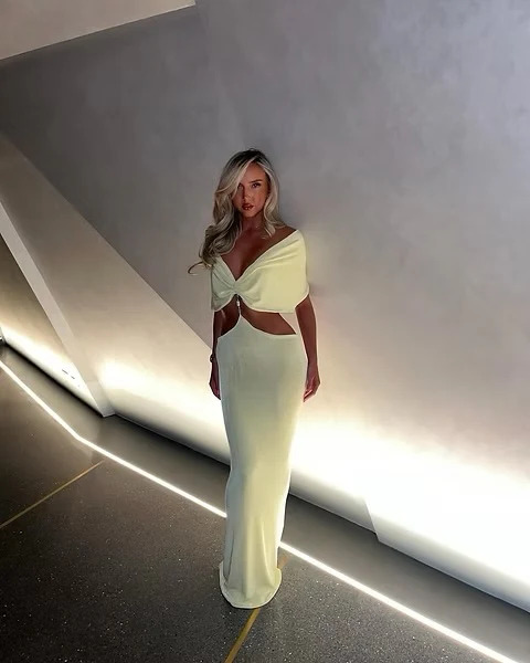 Perla maxi dress - B the label