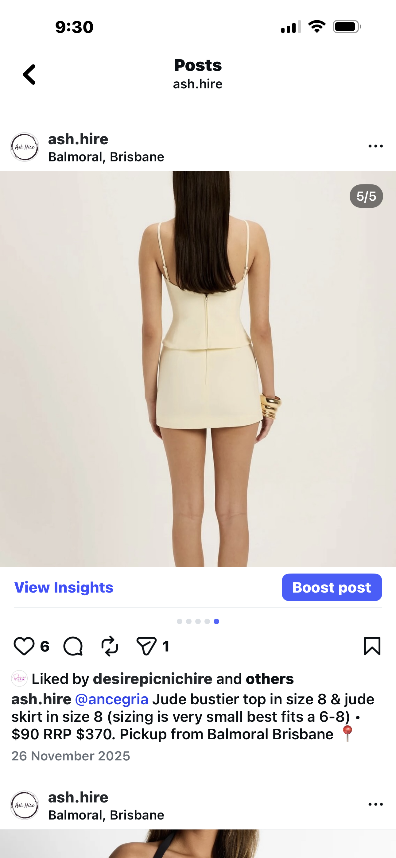 Ance Gria Jude bustier top and skirt 3