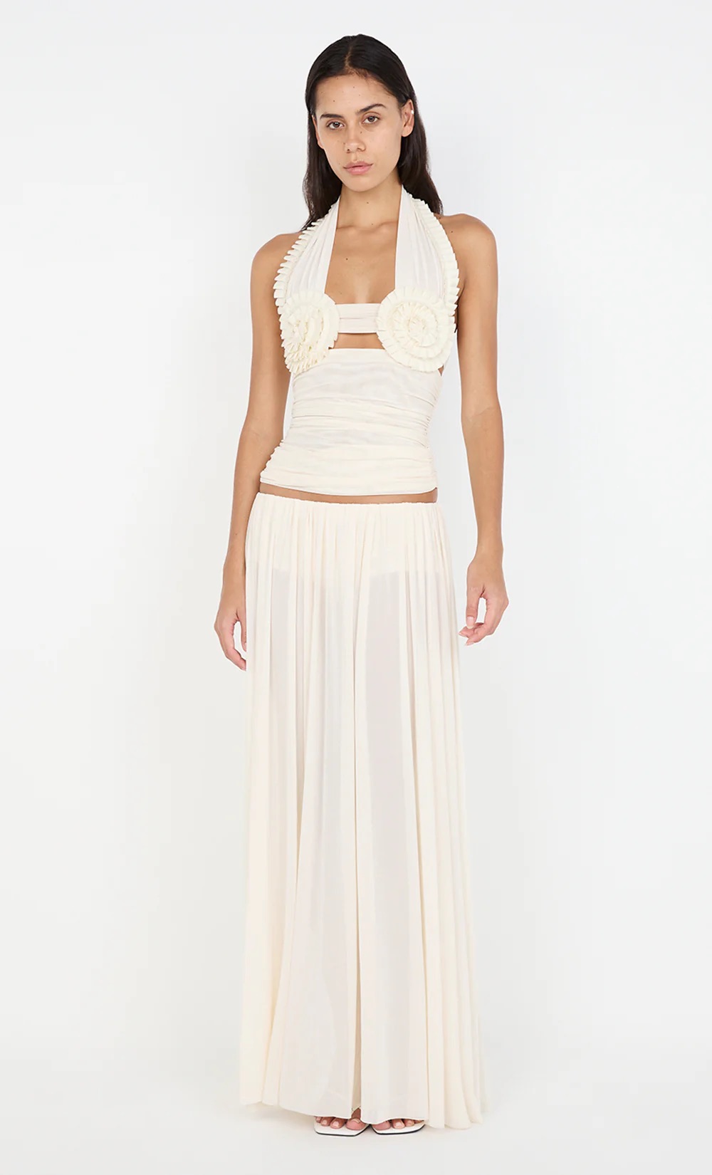 The Dante Spiral Halter Top and Camille Maxi Skirt Set - Bec & Bridge 2