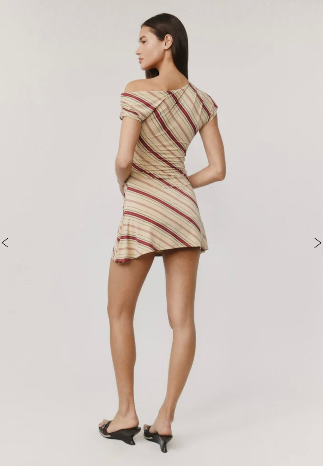With Jean Camilia dress stripe 3