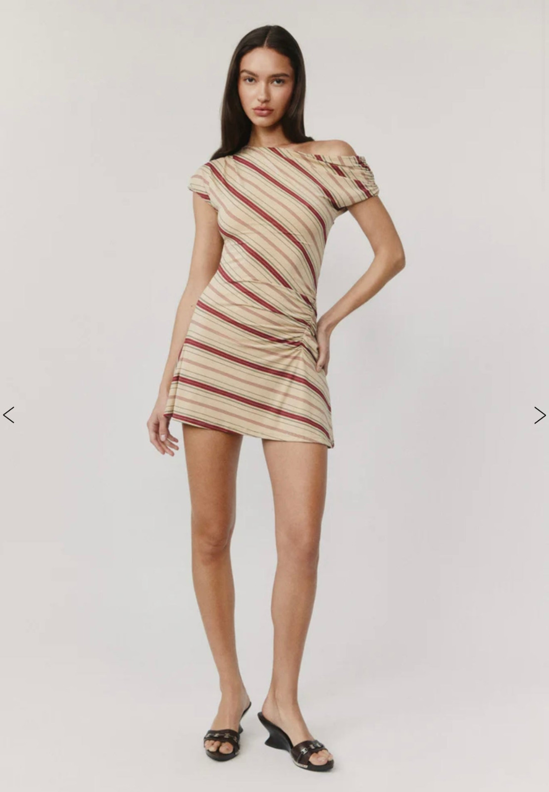With Jean Camilia dress stripe 4