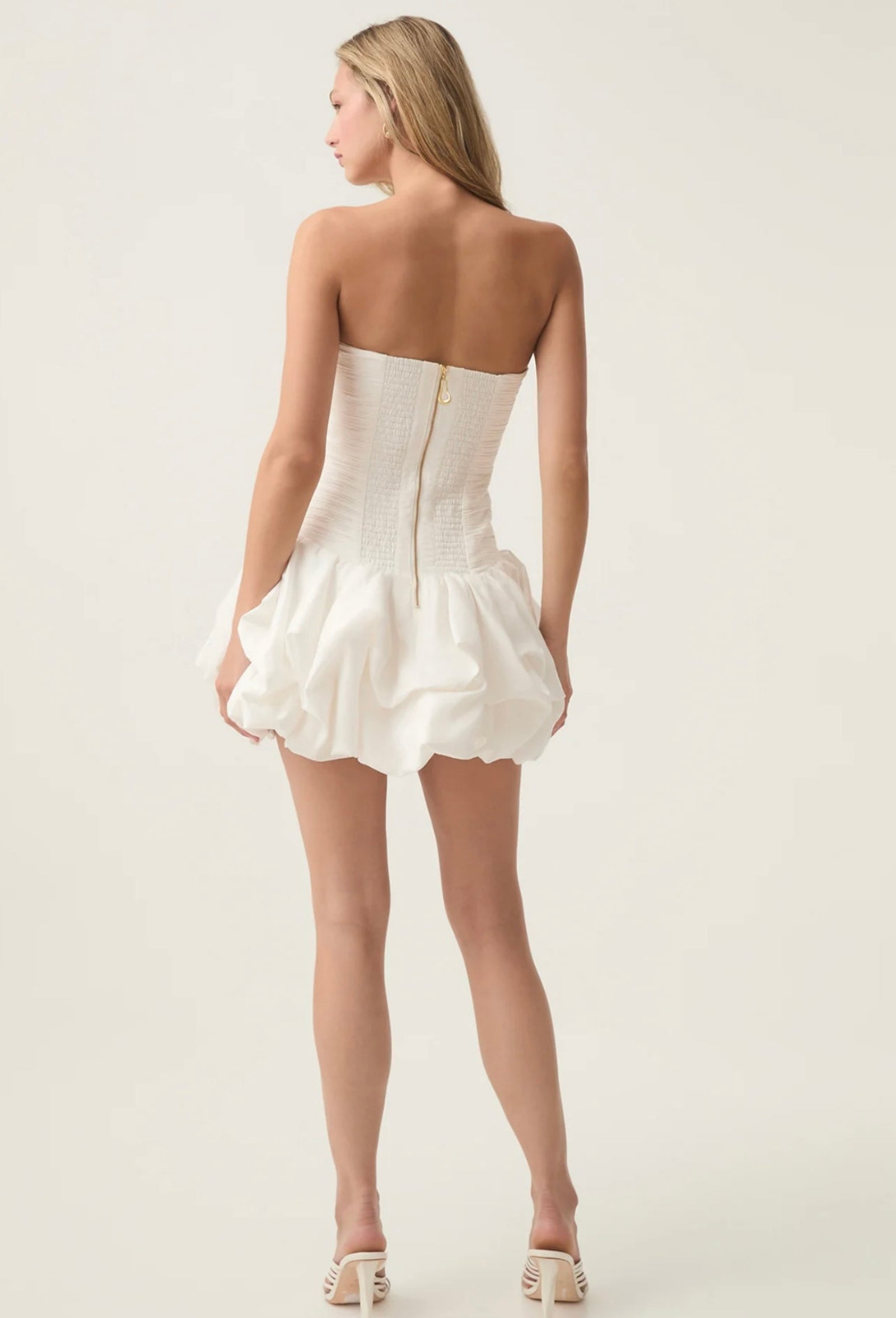 AJE Violette Bubble Hem Mini Dress 5