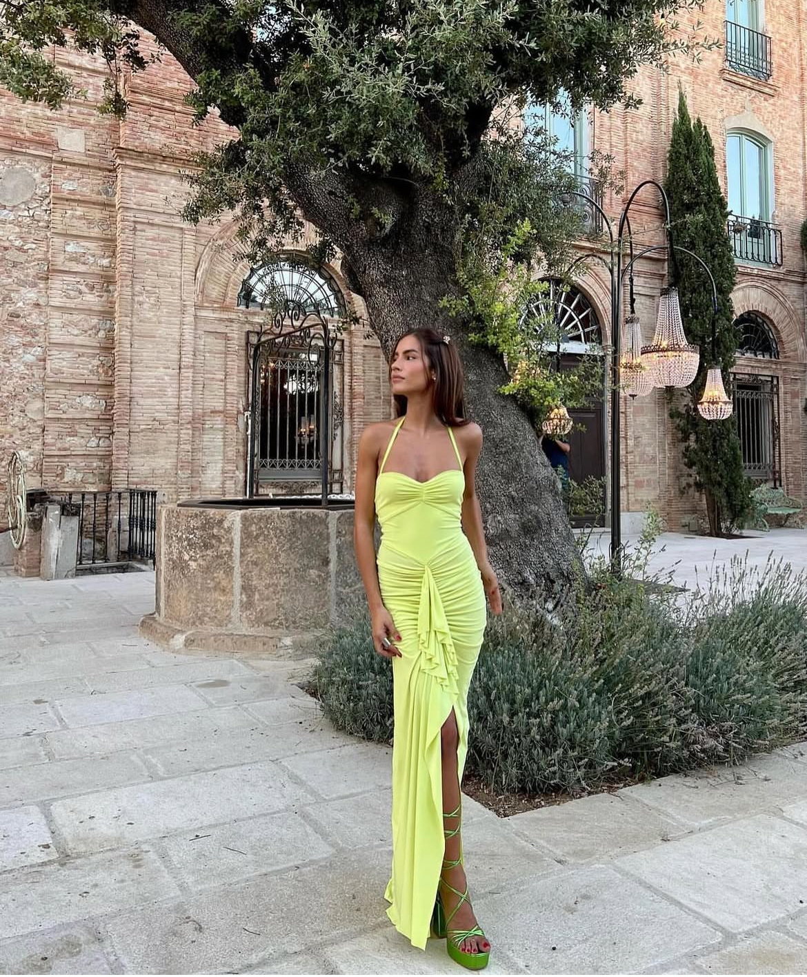 Natalie Rolt Shontae gown citron 2