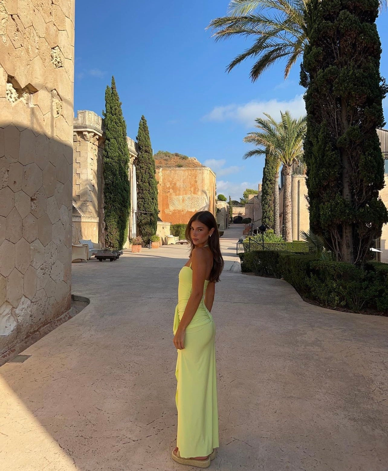 Natalie Rolt Shontae gown citron 3