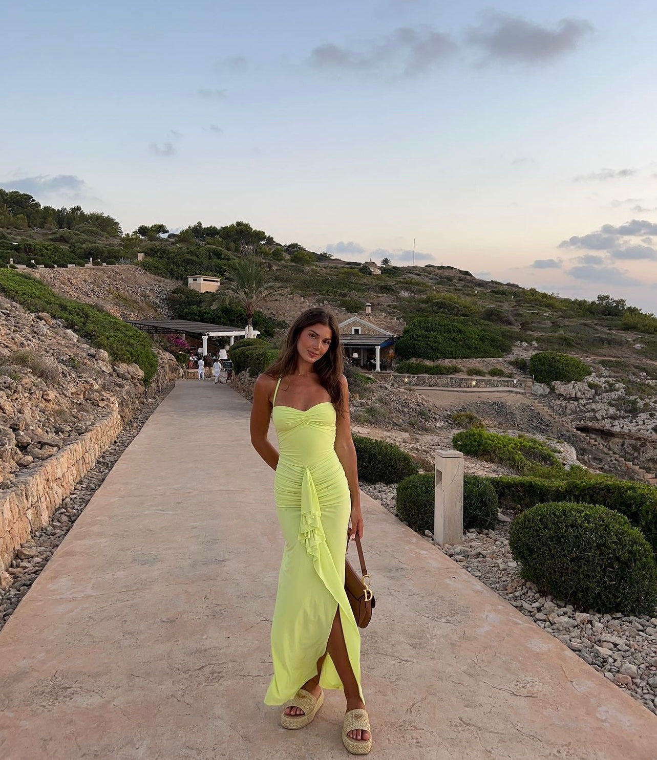 Natalie Rolt Shontae gown citron 4