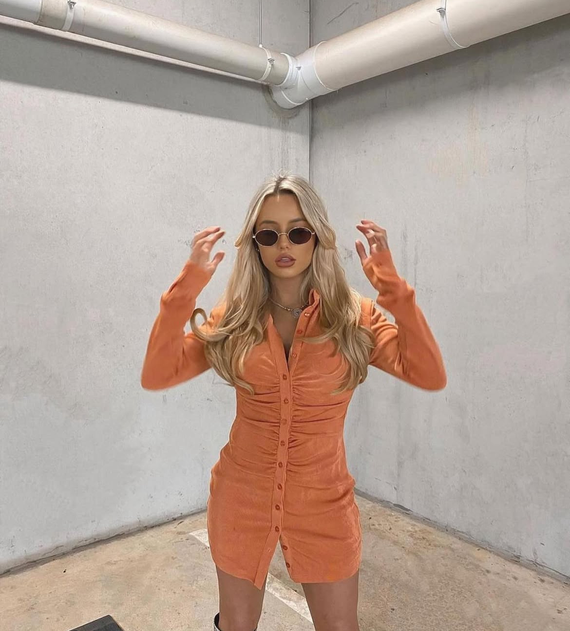 With Jean Andy mini dress