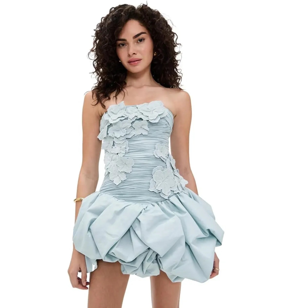 Aje Splendour Mini Dress Blue