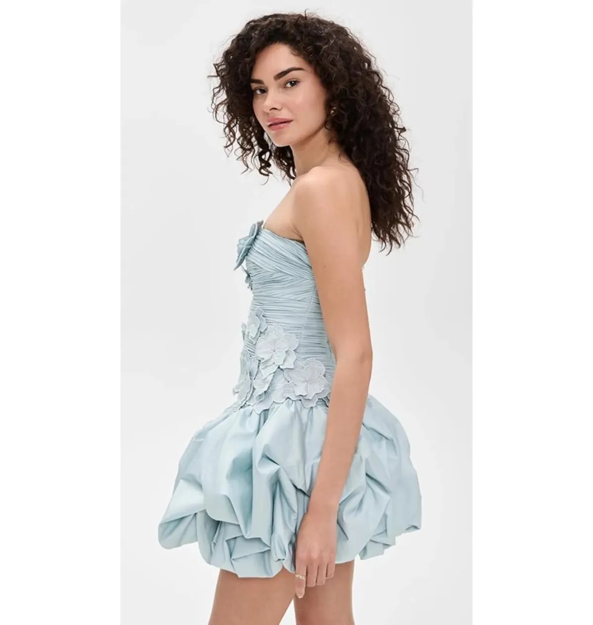 Aje Splendour Mini Dress Blue 2