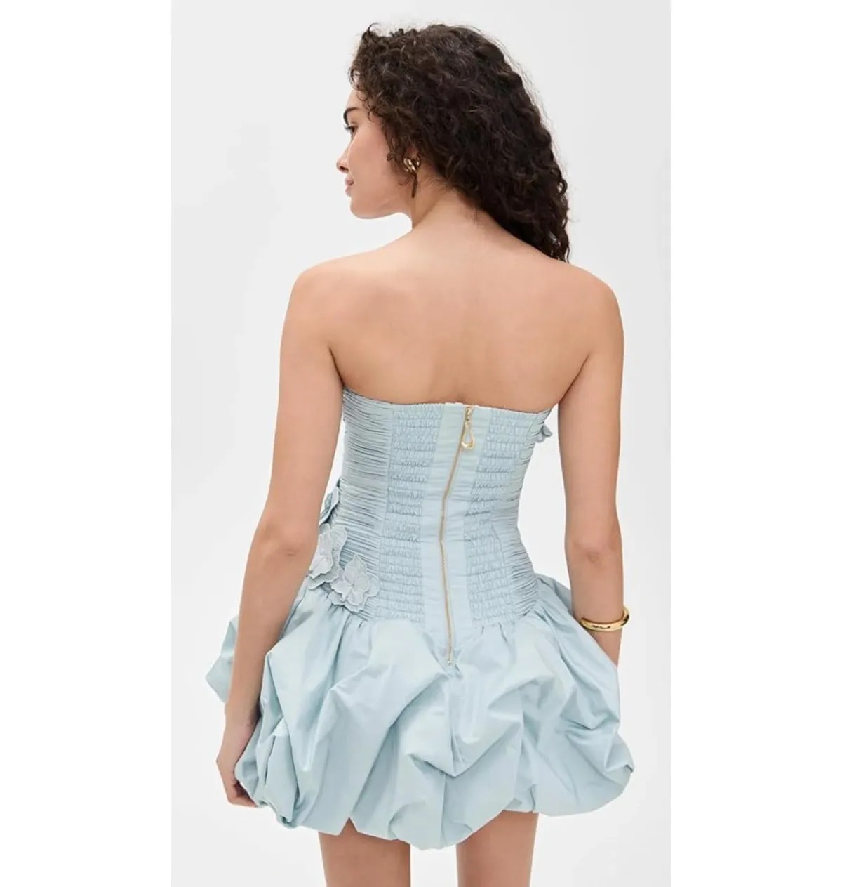 Aje Splendour Mini Dress Blue 3