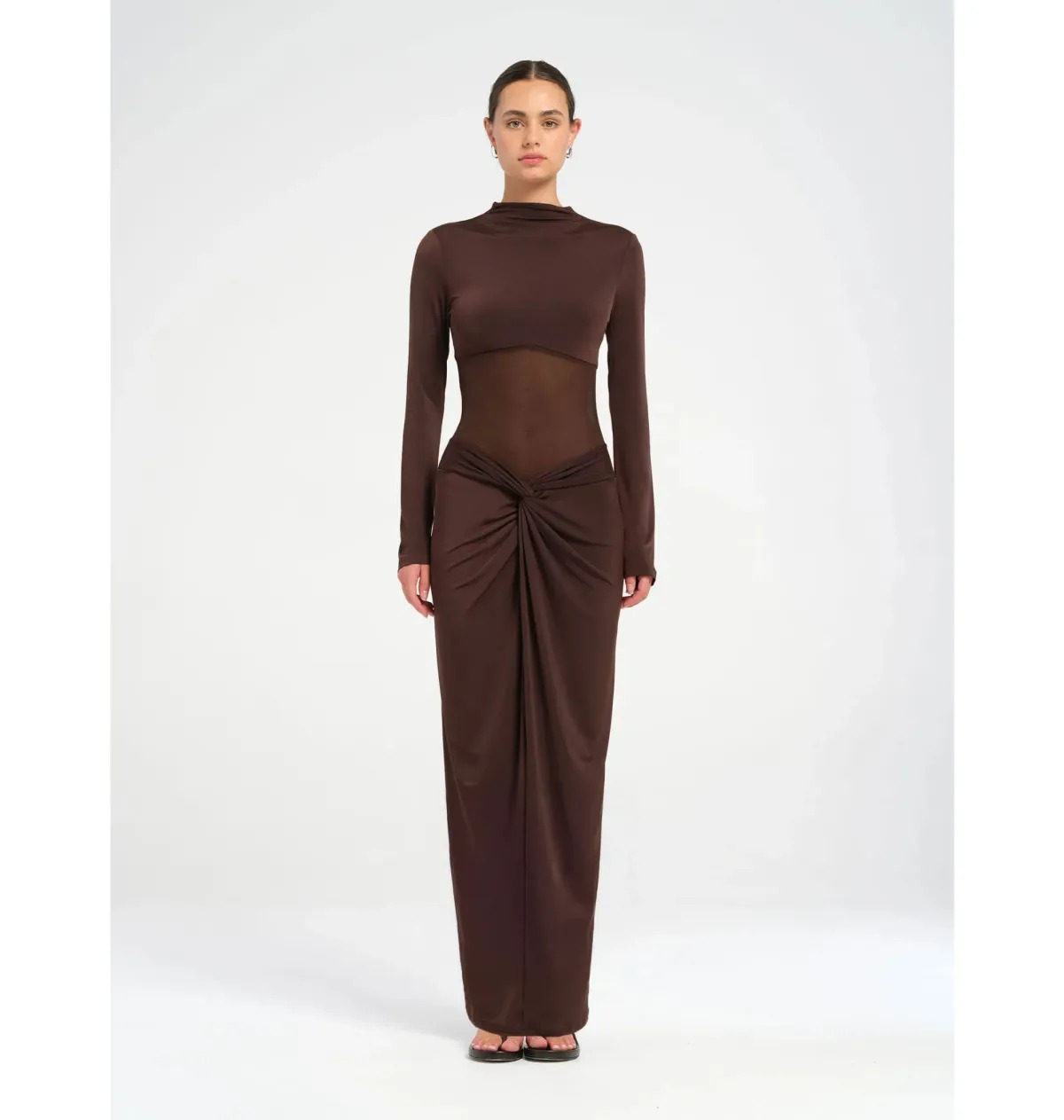 Benni Dora Maxi Dress Chocolate
