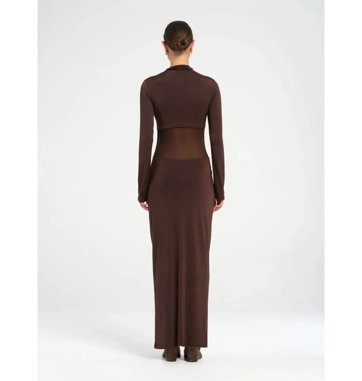 Benni Dora Maxi Dress Chocolate 2