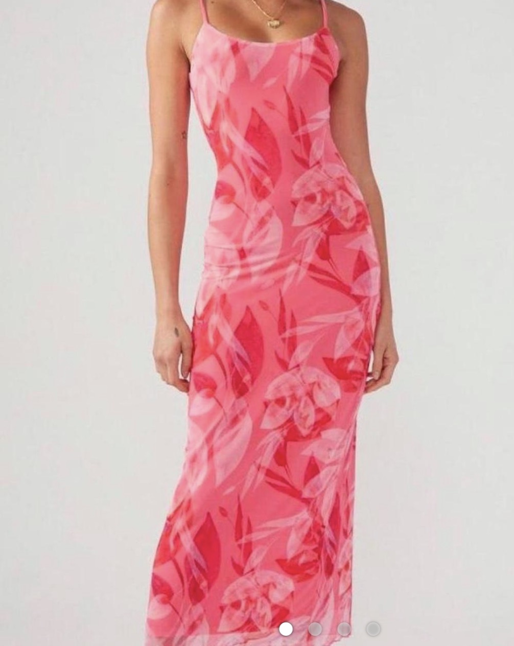 Mesh Floral Maxi