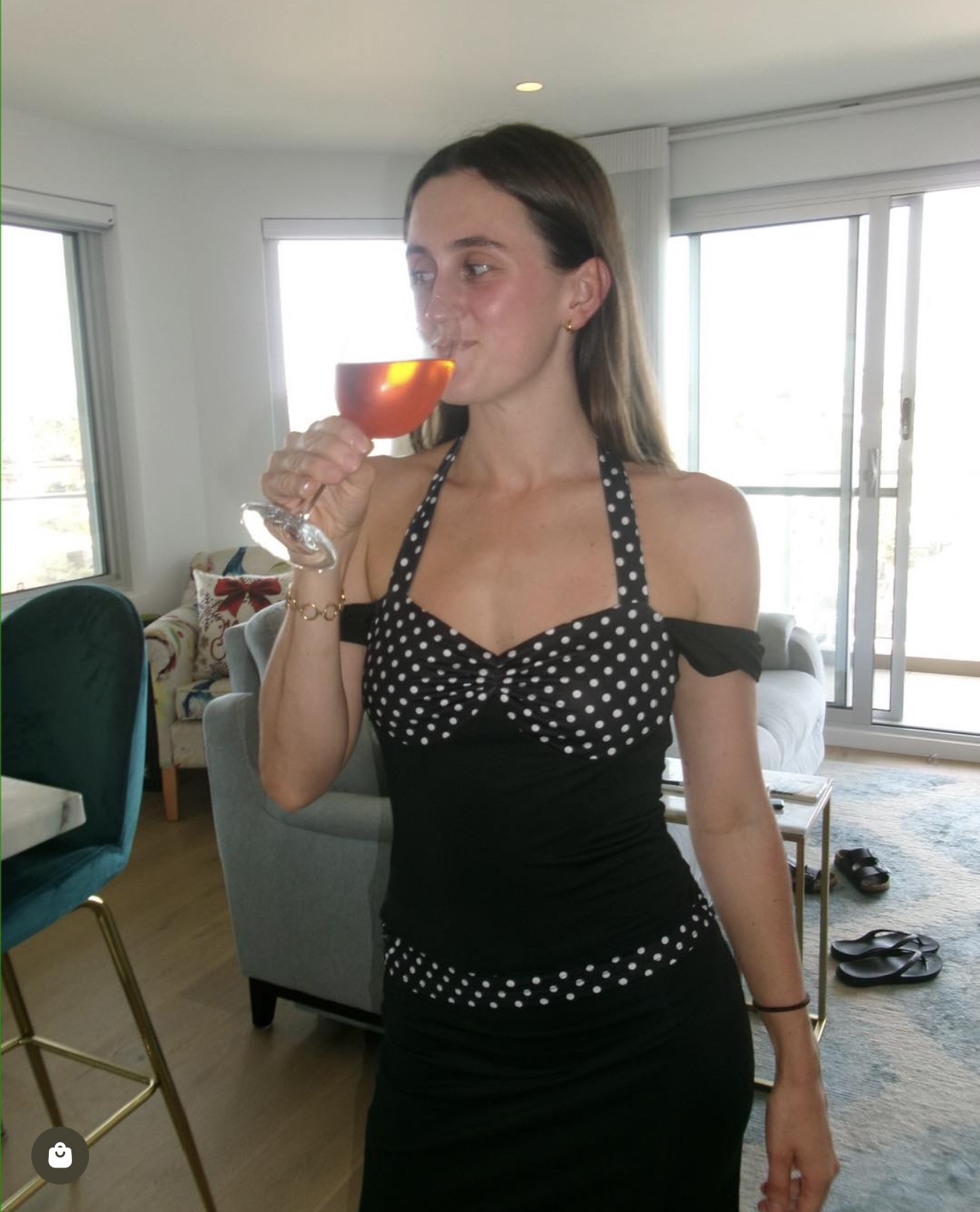 Polka Dot Halter Set - Don’t Go Naked