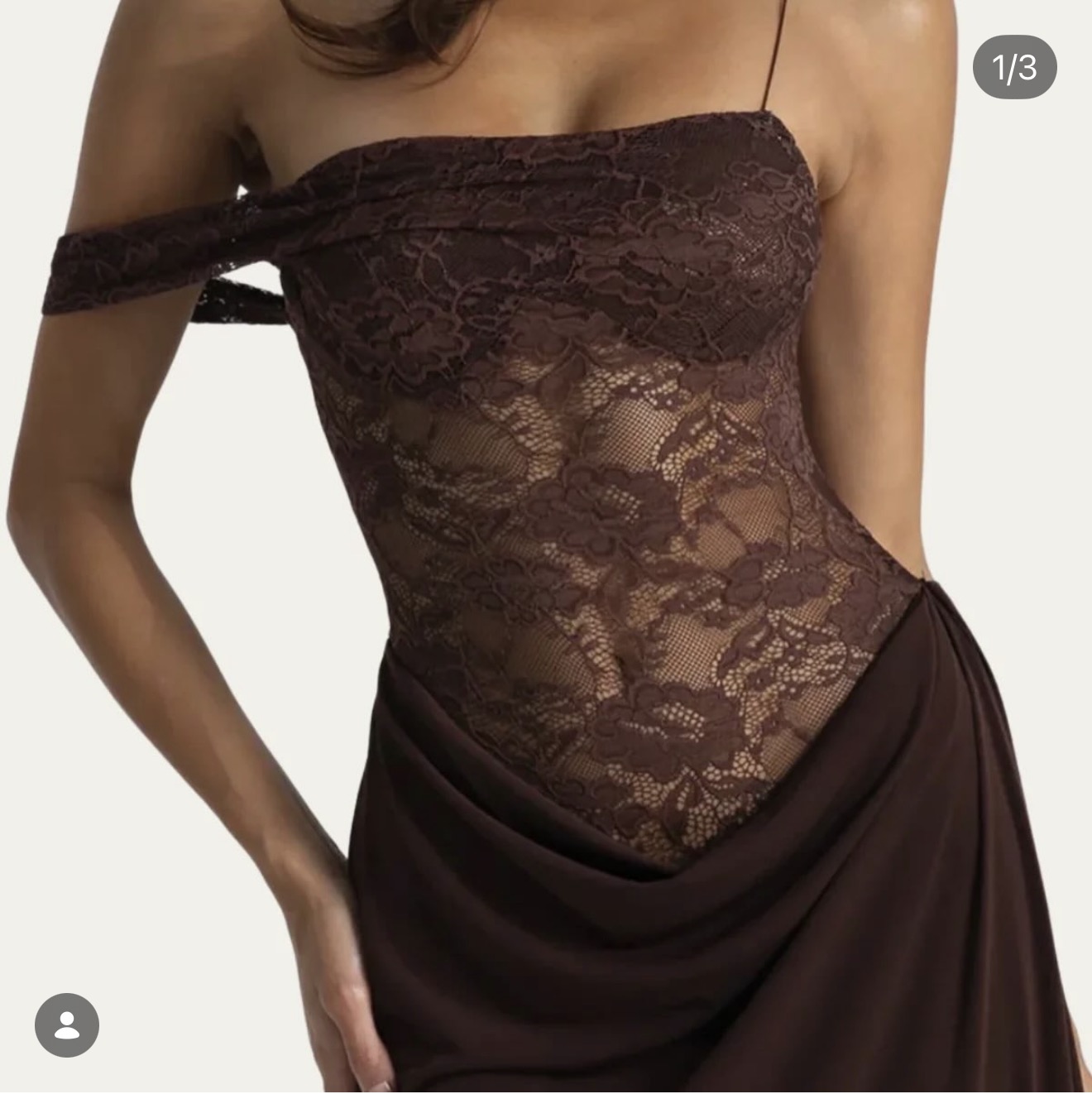 Chenda Lace Asymmetric Maxi — Innovare Denim