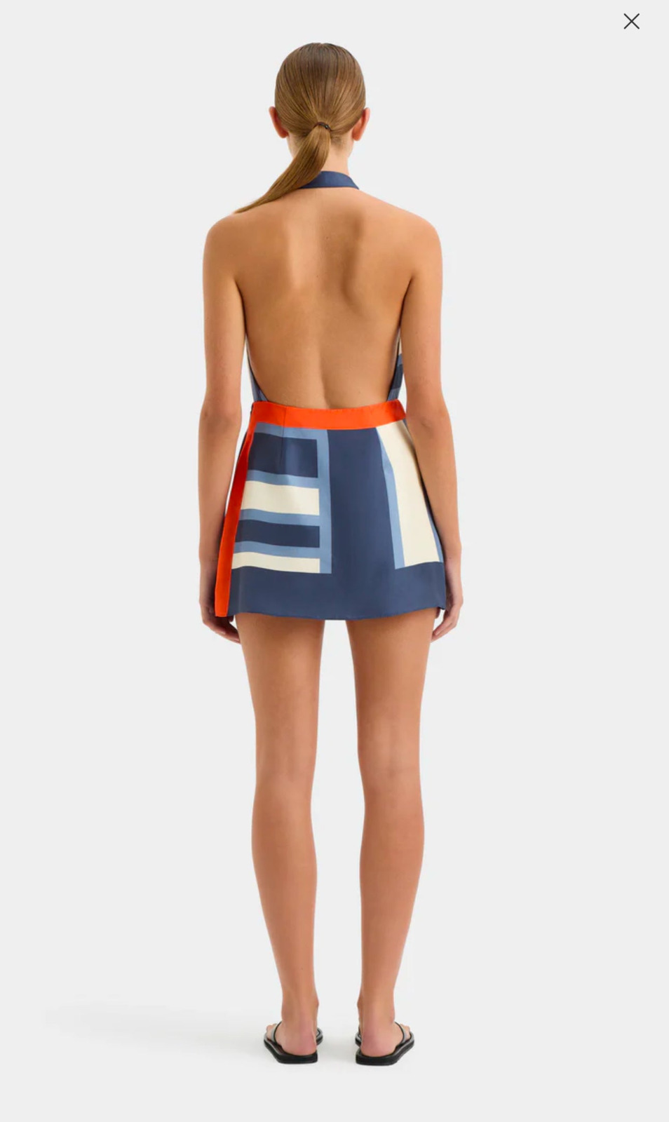 SIR The Label Dazed Halter Mini Dress 3