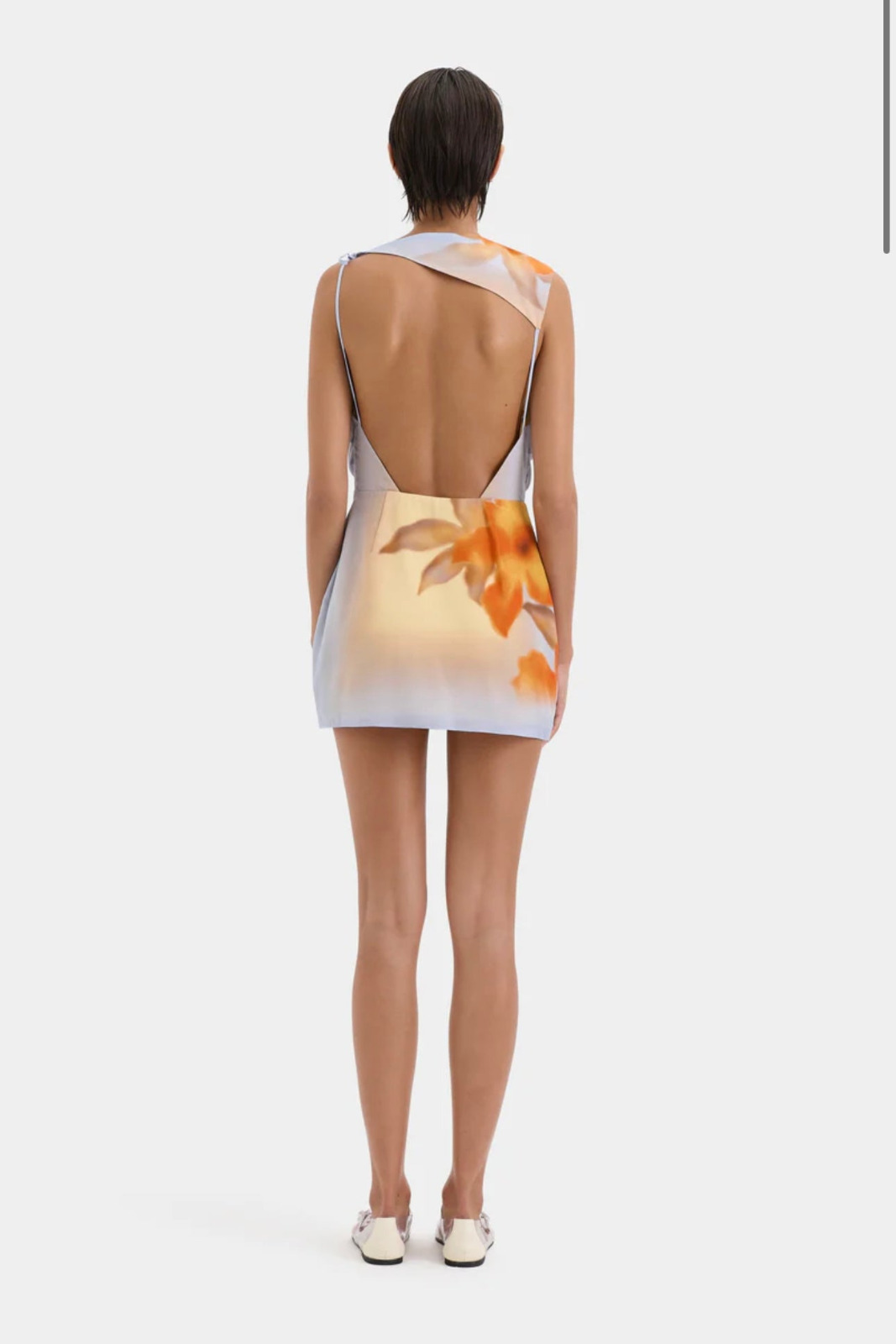 SIR The Label Serene Mini Dress Sequoia Flora 3