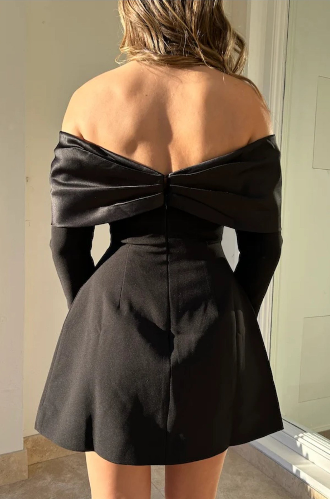 Odd Muse Ultimate Muse Bow Mini Dress Black 3