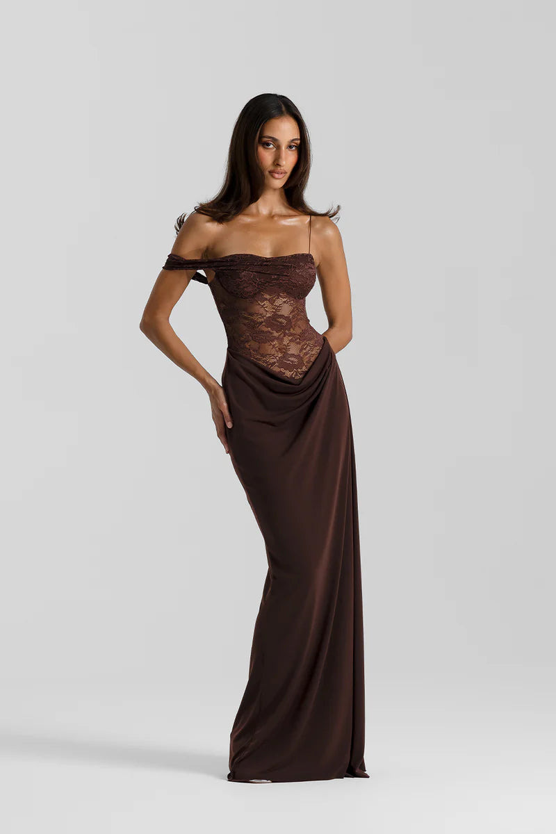 The Natalie Rolt Sloane Gown has landed 🤎